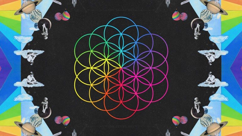 Recorte da capa do novo álbum dos Coldplay, &quot;A Head Full Of Dreams&quot;