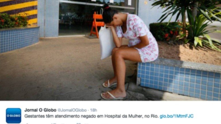 Nas redes sociais, têm vindo a ser partilhadas várias imagens, mostrando cidadãos brasileiros angustiados com a falta de serviços médicos