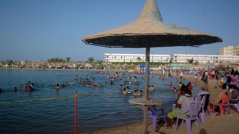 A cidade costeira de Hurghada é um dos mais famosos destinos turísticos do Egito