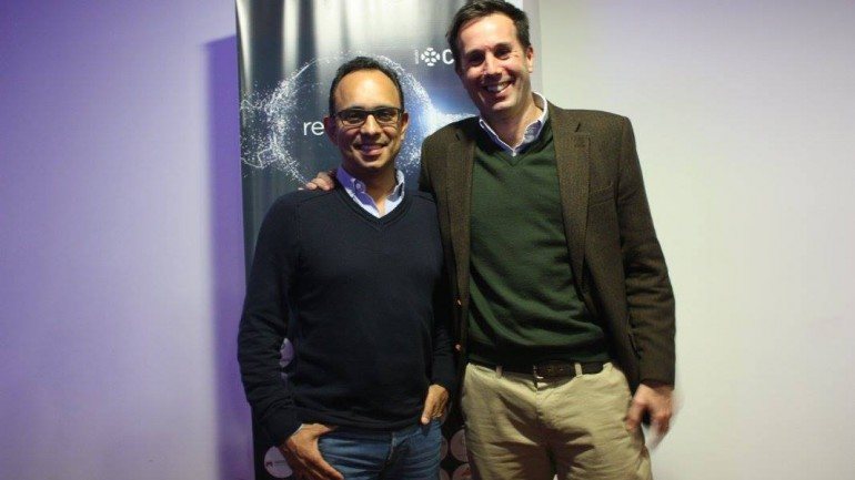Ricardo Costa, diretor do Expresso, com Martim Avillez Figueiredo