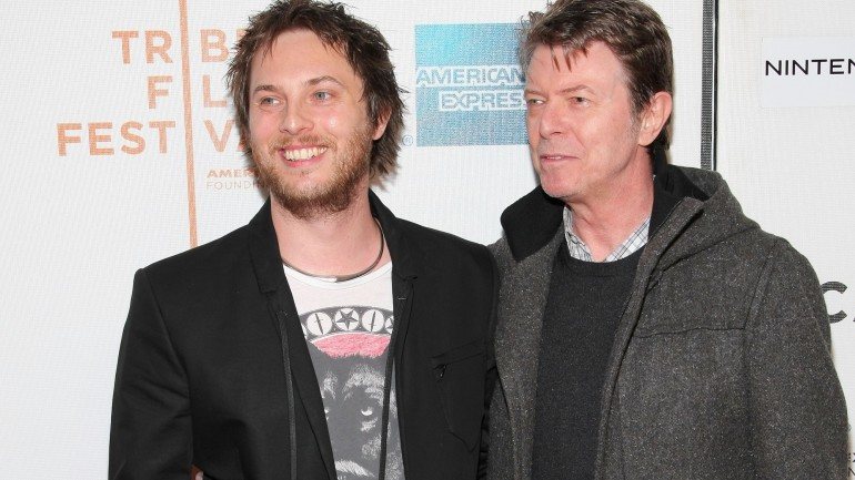 Duncan Jones e David Bowie juntos em 2009