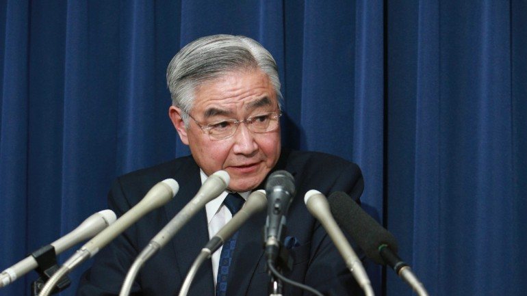 O ministro da Justiça japonês apresentou os dados este sábado