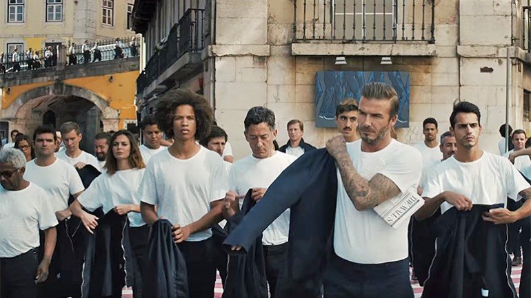 David Beckham esteve em Lisboa em outubro de 2015.