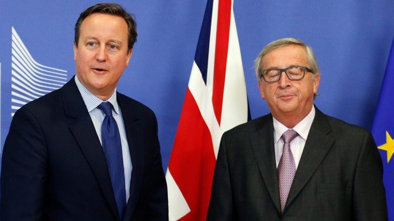 David Cameron e Jean-Claude Juncker