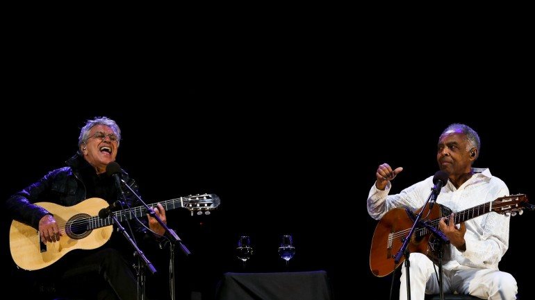 Caetano Veloso e Gilberto Gil celebraram 50 anos de carreira em 2015