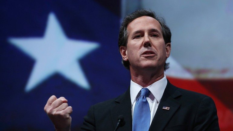 No &quot;caucus do Iowa, Rick Santorum alcançou apenas 1 por cento dos votos