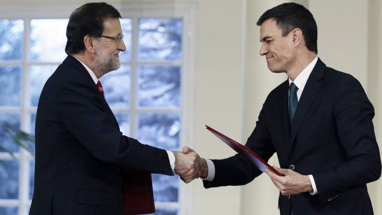 Depois de Sánchez se ter recusado a viabilizar um governo de Rajoy, o ainda primeiro-ministro anunciou agora que fará o mesmo perante um executivo socialista
