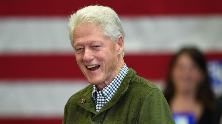 Bill Clinton foi Presidente dos EUA entre 1993 e 2001
