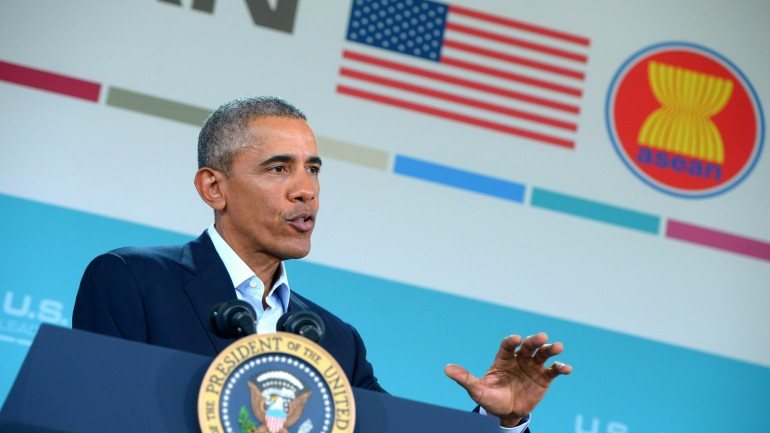 Obama este presente esta terça-feira na cimeira da Associação de Nações do Sudeste Asiático