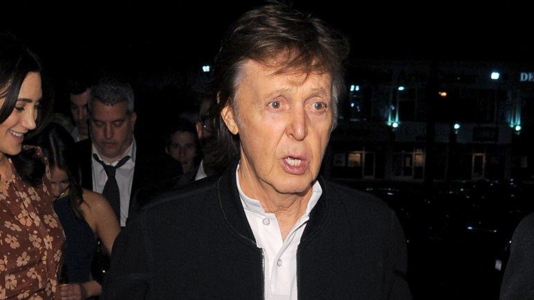 Paul McCartney esteve nos Grammys, mas foi impedido de entrar na festa que se seguiu ao evento