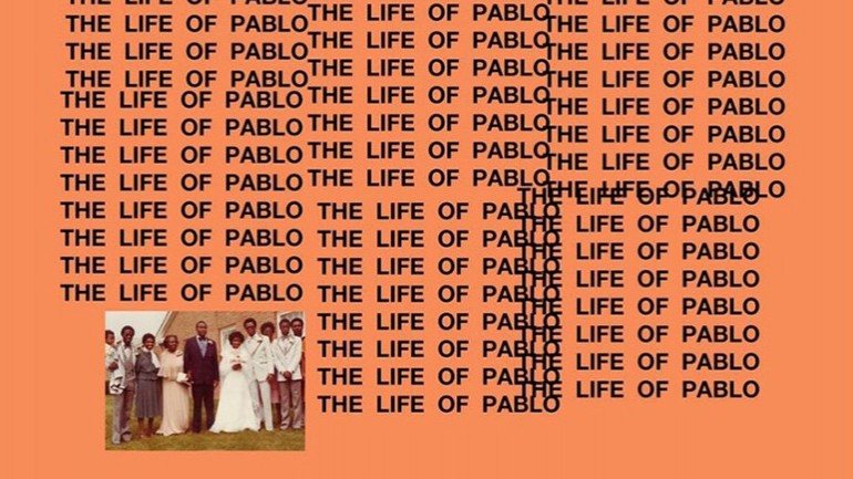 Recorte da capa (digital) do álbum &quot;The Life of Pablo&quot;, de Kanye West