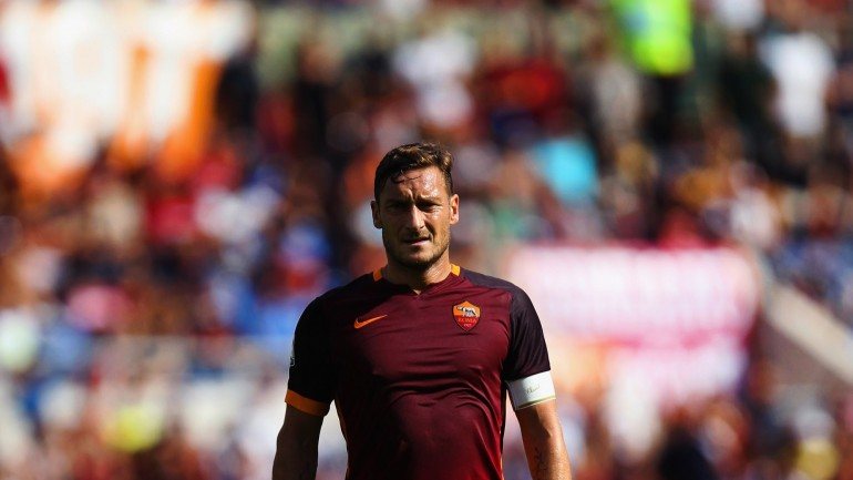 Uma lesão afastou-o durante meses da equipa, mas desde que Luciano Spalletti chegou à Roma, em janeiro, Francesco Totti apenas jogou 33 minutos em oito jogos