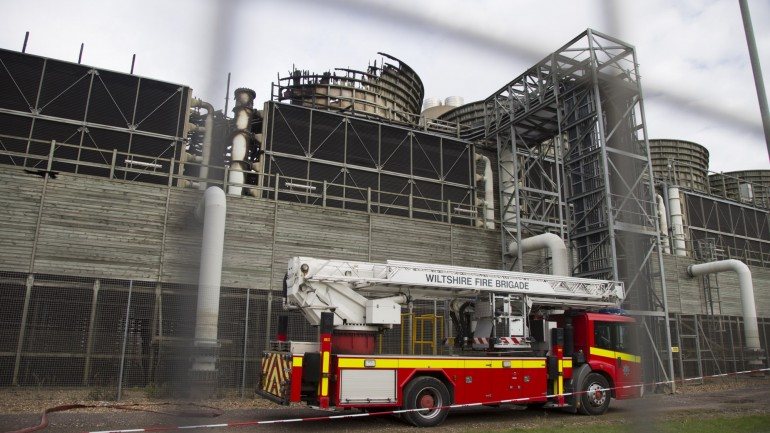 Já em outubro de 2014 se registara um fogo na Central B da infraestrutura de centrais energéticas de Didcot, em Inglaterra