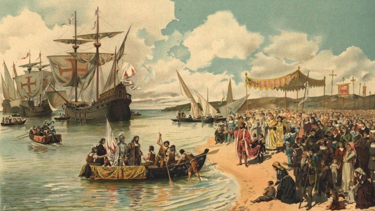 As armadas da Índia, como as de Vasco da Gama, partiam habitualmente da praia de Belém