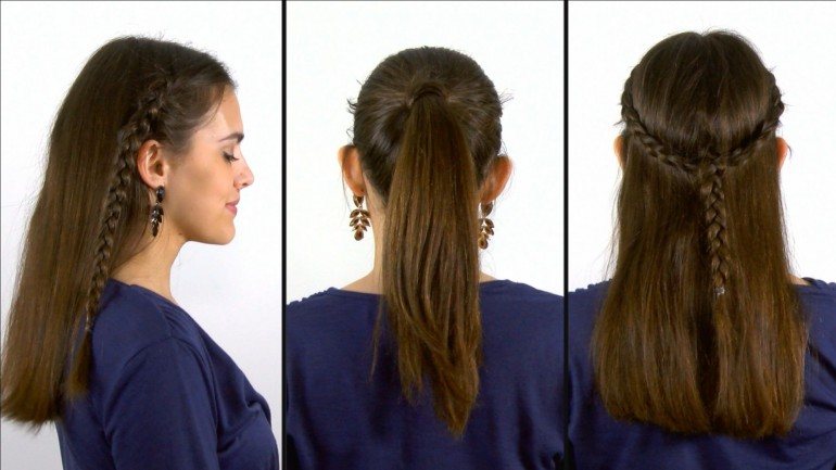Veja neste vídeo como pode recriar estes três penteados em poucos minutos.