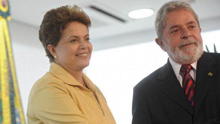 A presidente Dilma e o ex-presidente Lula