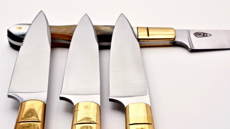 Caneças, Bandido e Capa Grilos são as navalhas típicas em que se baseiam os primeiros modelos das Rocks Knives.