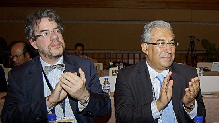 Rui Vieira Nery e António Costa no VI Comité Intergovernamental da UNESCO