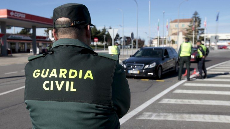 A operação foi efetuada pela Guardia Civil