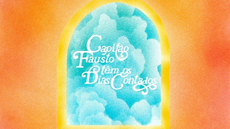 Recorte da capa do novo álbum dos Capitão Fausto