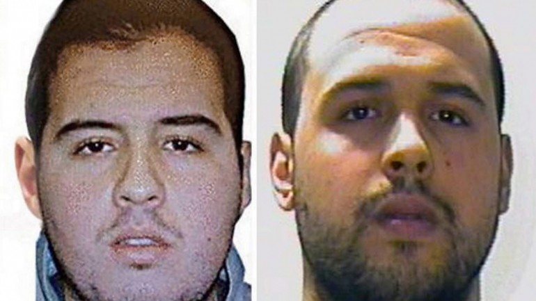 Os irmãos Ibrahim e Khalid el-Bakraoui, responsáveis pelas explosões em Bruxelas