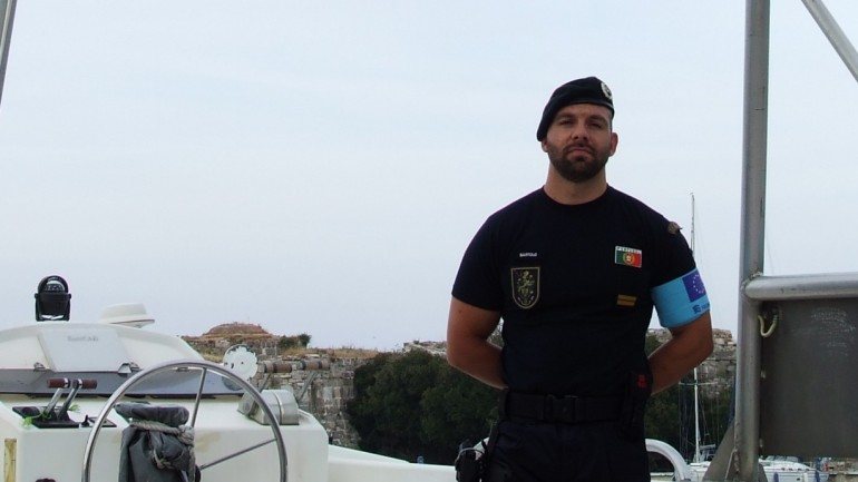 O tenente Ricardo Bártolo, 30 anos, é militar da GNR
