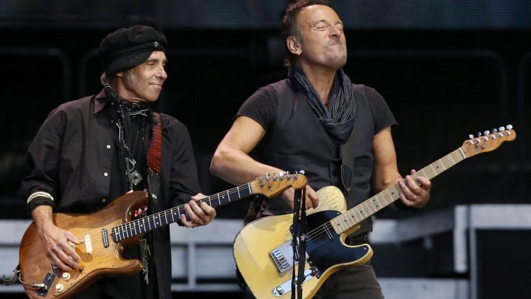 Bruce Springsteen, que está novamente na estrada com a E Street Band