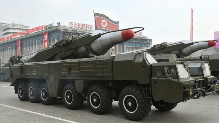 As tensões na península coreana aumentaram desde o quarto teste nuclear da Coreia do Norte efetuado em janeiro