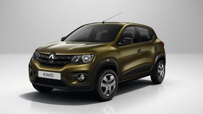Só o Renault Kwid conquistou uma estrela, por incluir o opcional airbag