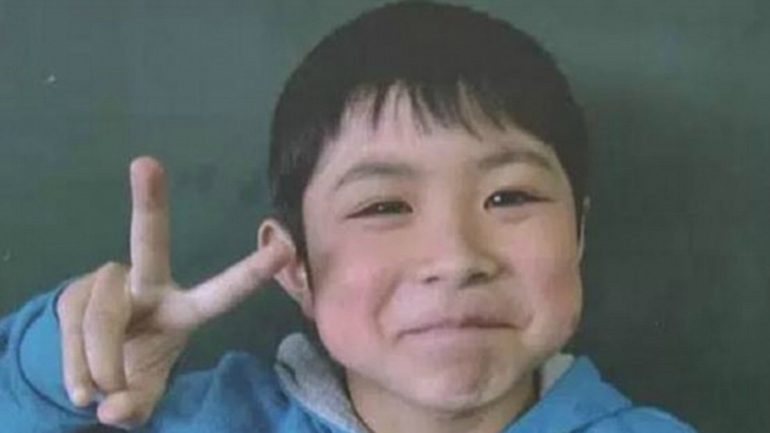 Yamato Tanooka, tem apenas sete anos e esteve desaparecido durante seis noites