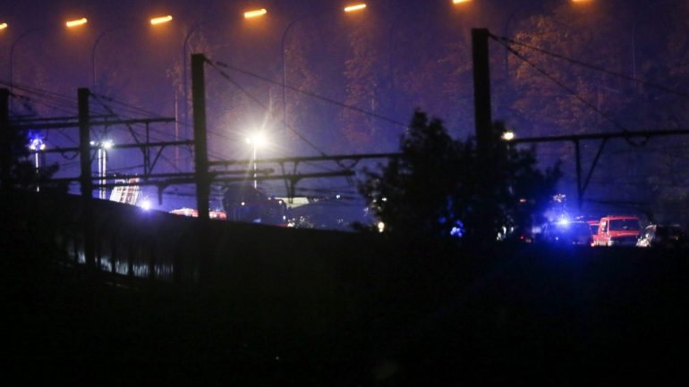 O acidente aconteceu na linha que liga Namur a Liège