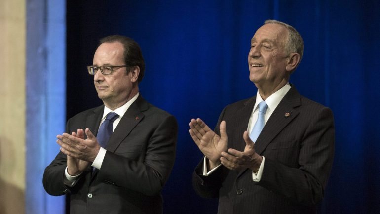 Marcelo Rebelo de Sousa faz um balanço positivo dos encontros com François Hollande. Diz que há convergência de pontos de vista nos temas europeus