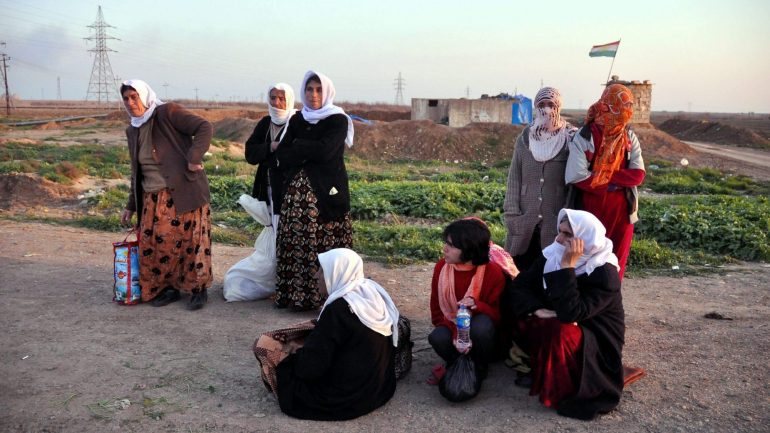 Muitas mulheres yazidis  têm sido feitas escravas pelo Estado Islâmico, alerta a ONU