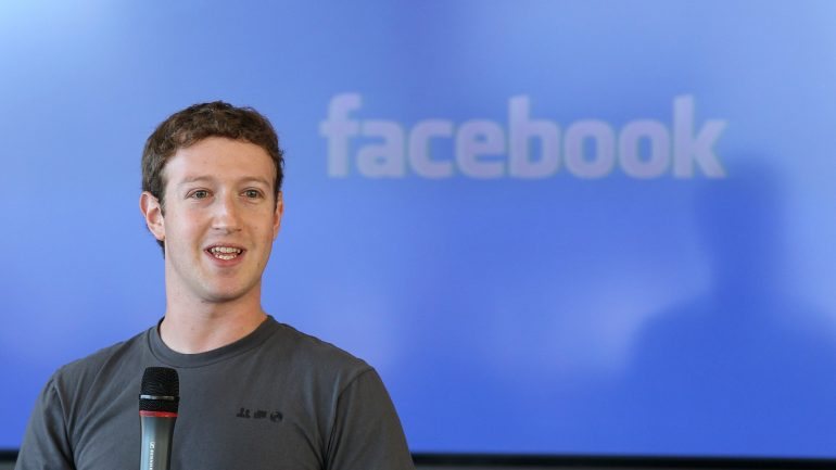 Mark Zuckerberg é fundador da rede social Facebook