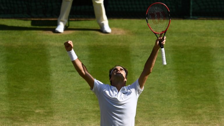 Roger Federer é atualmente o número três do mundo.