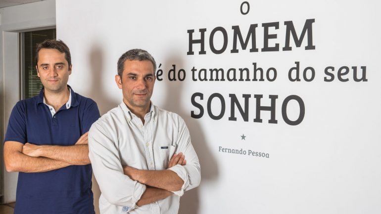 Os dois fundadores do grupo: Francisco Costa e Rui Piçarra