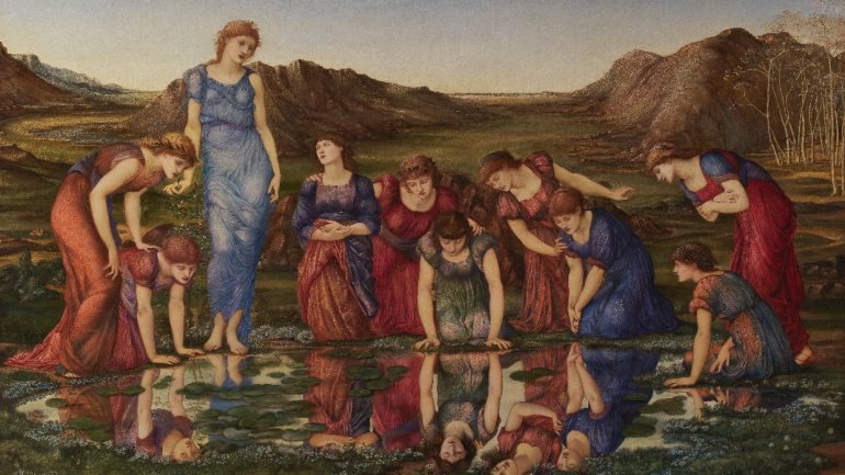 O quadro &quot;Espelho de Vénus&quot; de Burne-Jones foi uma das obras adquiridas por Calouste Gulbenkian