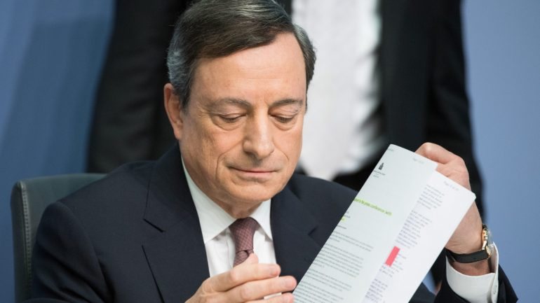 Mario Draghi presidente do Banco Central Europeu