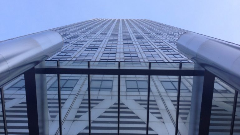 Imagem do edifício 1 Canada Square, Canary Wharf, onde ficam os escritórios da Moody's em Londres.