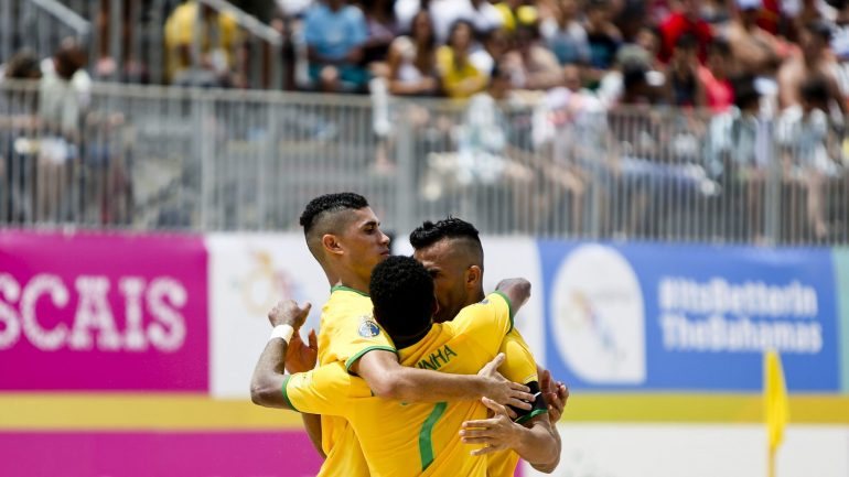 Datinha, Bruno Xavier, Lucão e Filipe marcaram os golos da seleção brasileira
