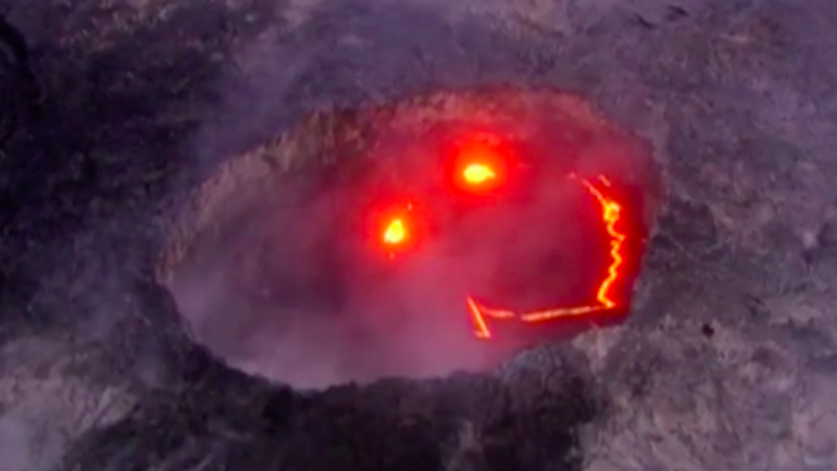 O Kilauea é um dos vulcões mais ativos do mundo, estando em permanente atividade, mas nunca tinha sido registada uma erupção assim
