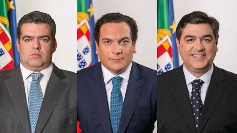 Rocha Andrade, João Vasconcelos e Jorge Costa Oliveira estão no centro da polémica das viagens oferecidas pela Galp durante o Euro 2016