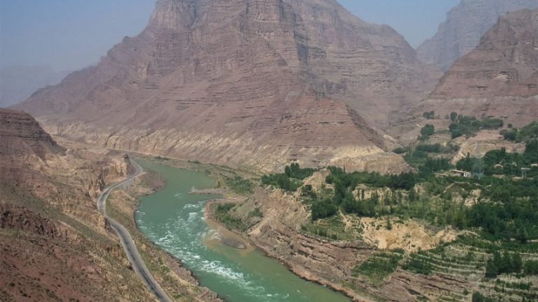 O rio Amarelo é terceiro rio mais longo da Ásia e o sexto mais longo do mundo