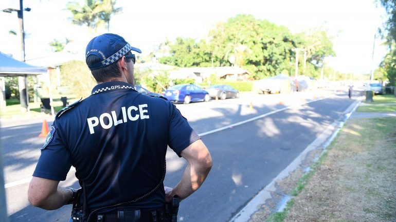 Polícia australiana em Queensland em 2014