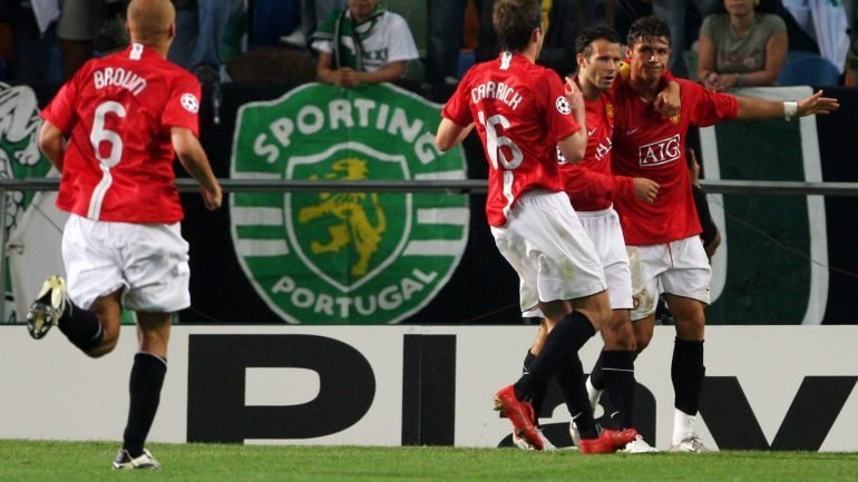 Não é a primeira vez que Cristiano Ronaldo defronta o clube que o formou. Em 2007, pelo Manchester United, fez dois golos ao Sporting, um deles em Alvalade. Mas não festejou