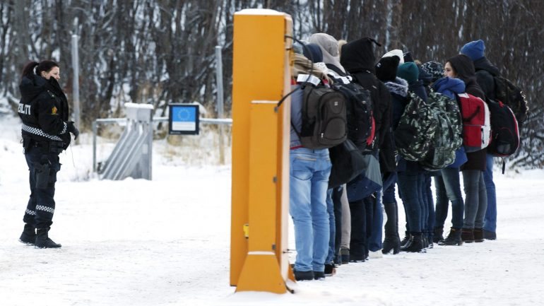 No ano passado, passaram pelo posto fronteiriço de Storskog 5.500 refugiados