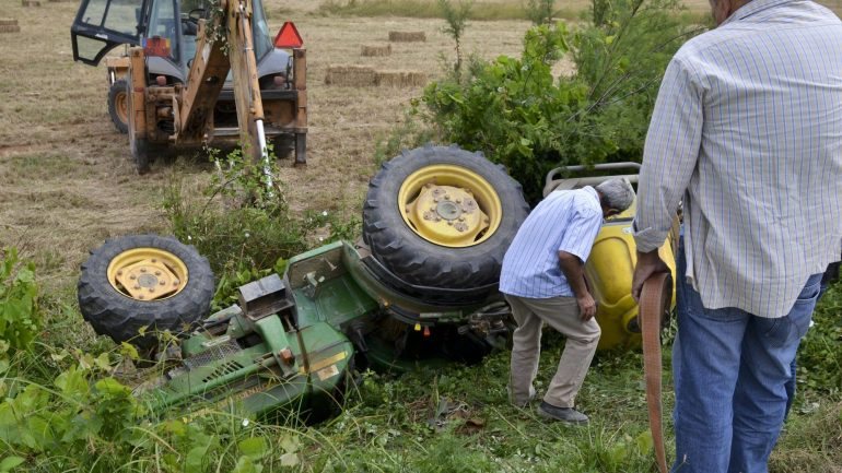 Este ano, a GNR registou, até 6 de setembro, 82 acidentes envolvendo veículos agrícolas