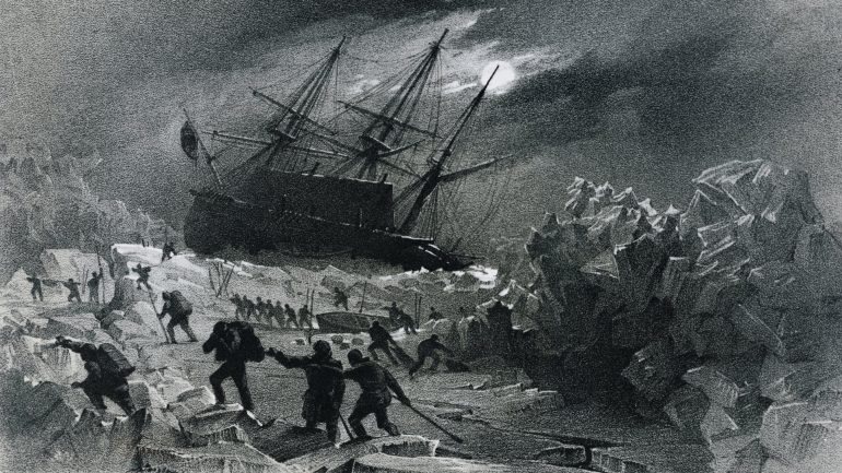 A expedição do HMS Terror influenciou muitas obras de arte