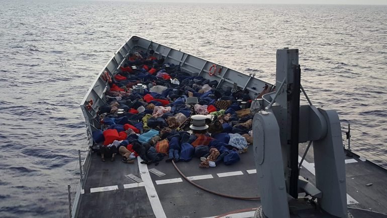 De acordo com a ONU, mais de 10.000 pessoas morreram desde 2014 quando tentavam atravessar o Mediterrâneo em direção à Europa