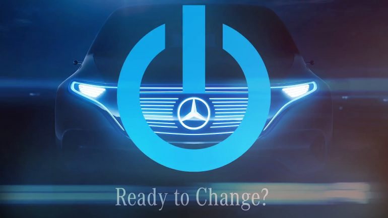 Levantada a ponta do véu sobre o protótipo de um SUV eléctrico que a Mercedes vai apresentar no final da semana